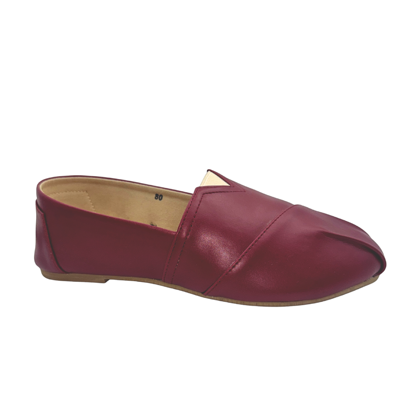 SMILE Classic Espadrilles for Women – Soft Faux Leather Flats for All-Day Comfort