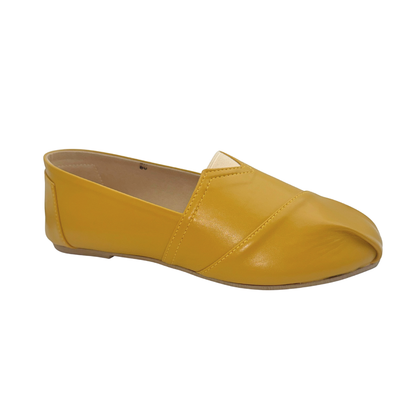 SMILE Classic Espadrilles for Women – Soft Faux Leather Flats for All-Day Comfort