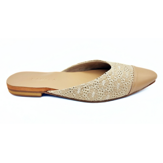 Sophia Flat Mules – Stylish & Comfortable Women's Slip-On Shoes