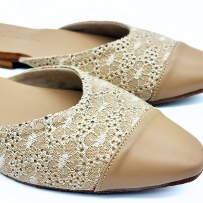 Sophia Flat Mules – Stylish & Comfortable Women's Slip-On Shoes