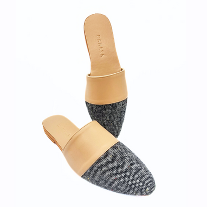 Tasha Flat Mules – Elegant & Comfortable Women's Slip-On Shoes