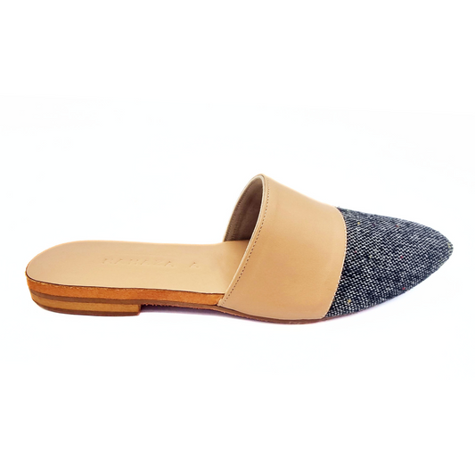 Tasha Flat Mules – Elegant & Comfortable Women's Slip-On Shoes