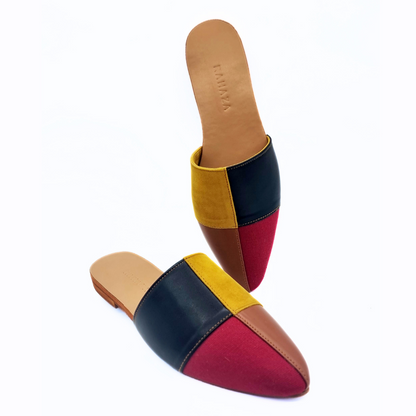 Tiana Flat Mules – Elegant & Comfortable Women's Slip-On Shoes