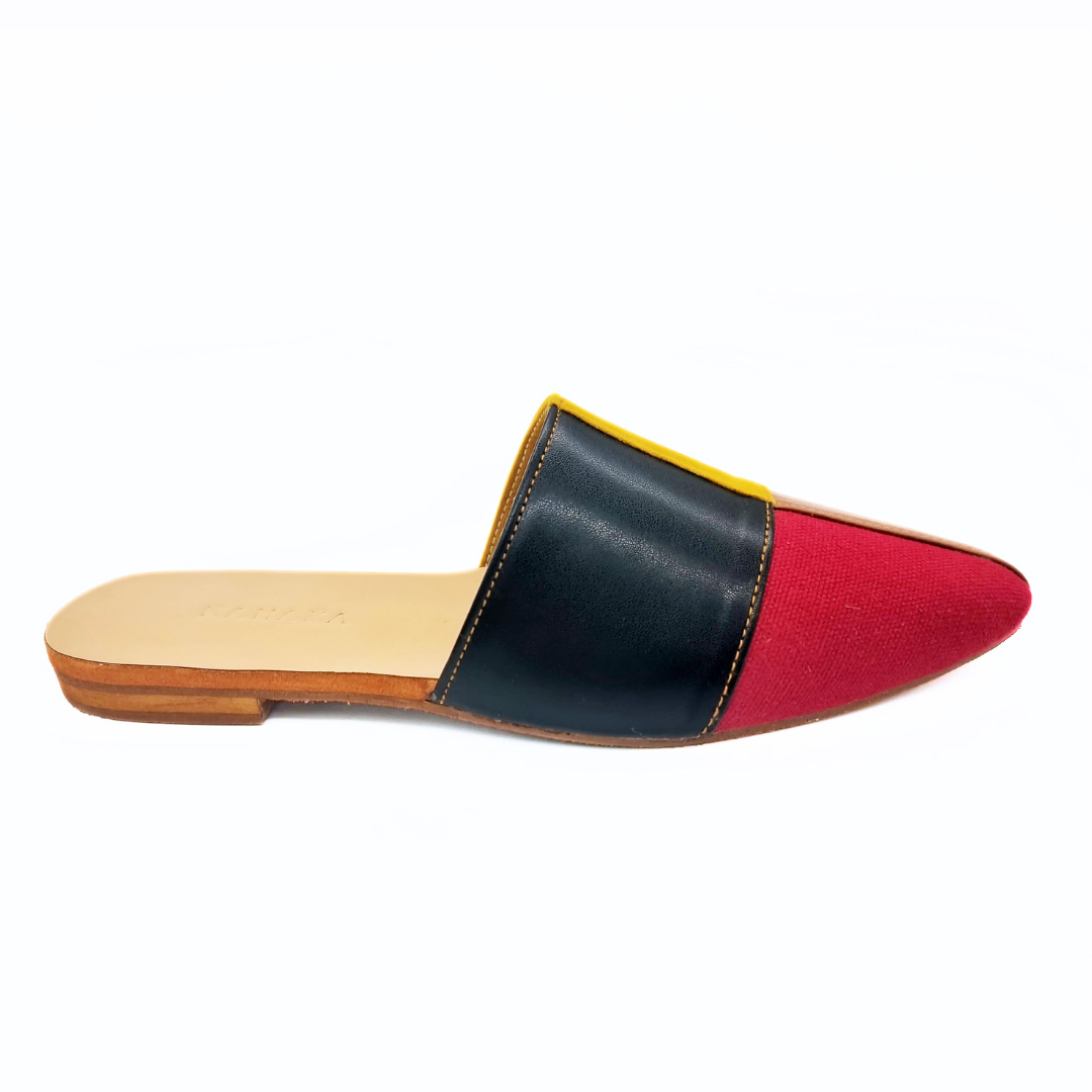 Tiana Flat Mules – Elegant & Comfortable Women's Slip-On Shoes