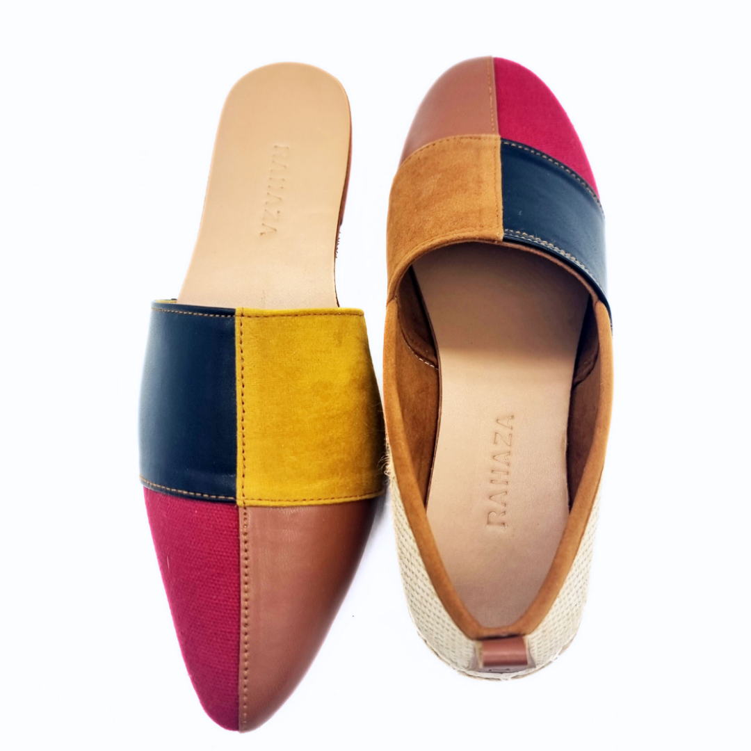 Tiana Flat Mules – Elegant & Comfortable Women's Slip-On Shoes