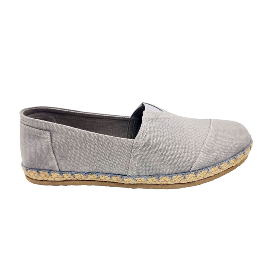 Tommy Grey Espadrilles – Stylish & Comfortable Men's Casual Slip-On Shoes