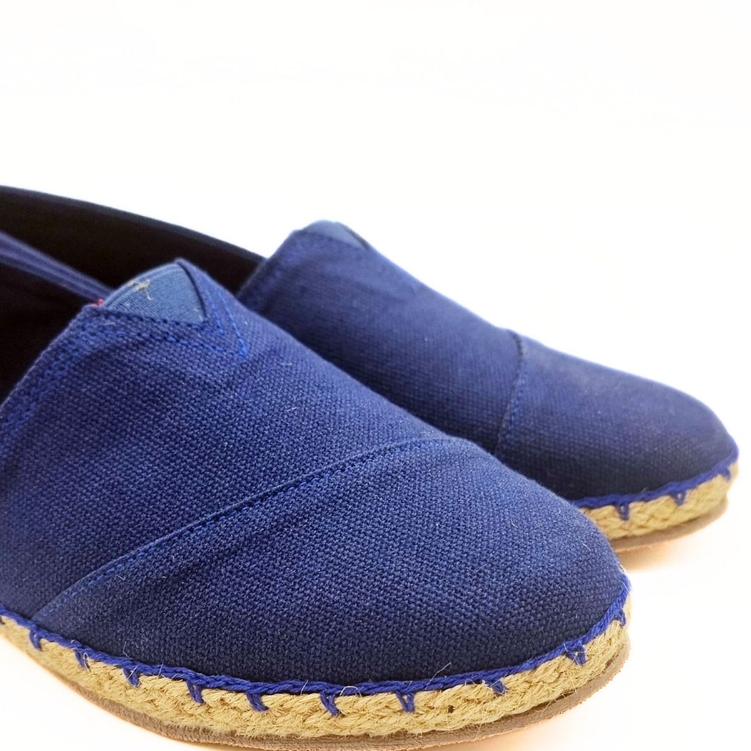 Toni Blue Espadrilles – Stylish & Comfortable Women's Casual Slip-On Shoes
