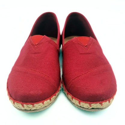 Toni Red Espadrilles – Stylish & Comfortable Women's Casual Slip-On Shoes