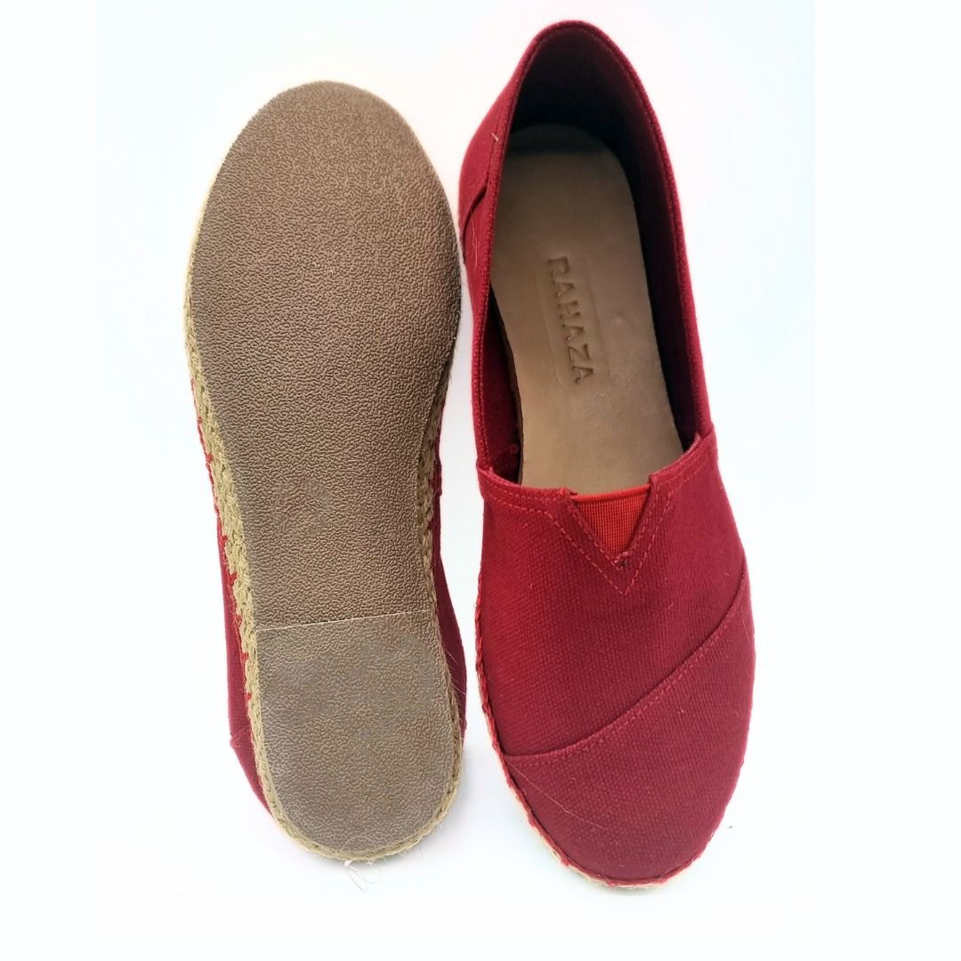 Toni Red Espadrilles – Stylish & Comfortable Women's Casual Slip-On Shoes