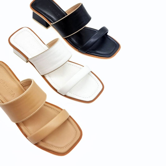 Trina Square Heels – Stylish & Comfortable Women's Block Heeled Shoes