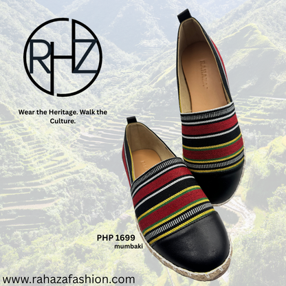 MUMBAKI Cordillera Handwoven Espadrilles – Authentic Filipino Cultural Fashion Shoes