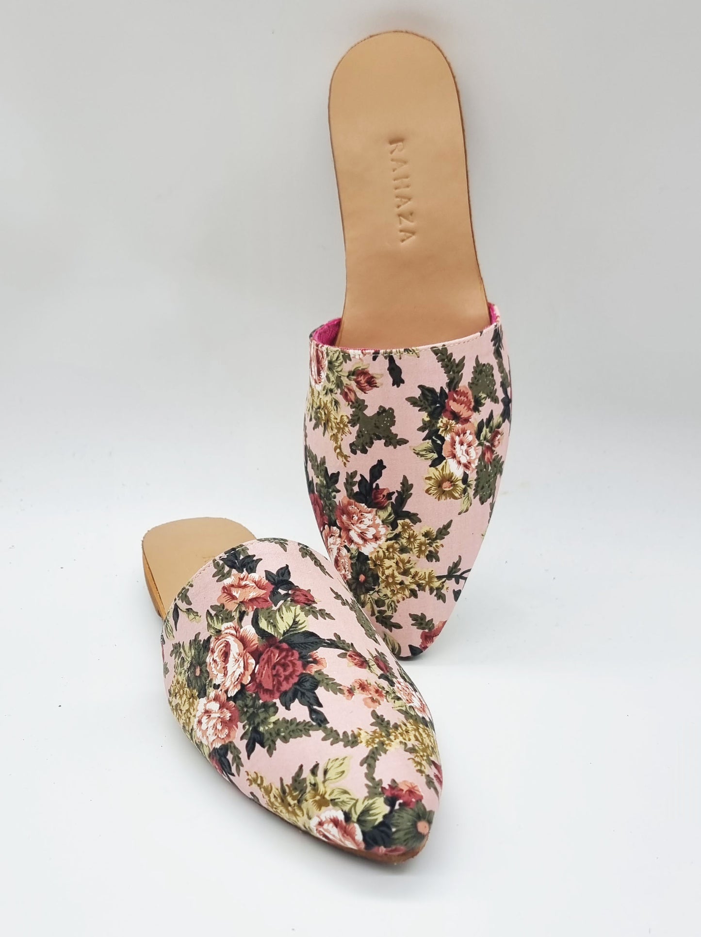 FLORA Flat Mules – Stylish & Comfortable Women's Slip-On Shoes