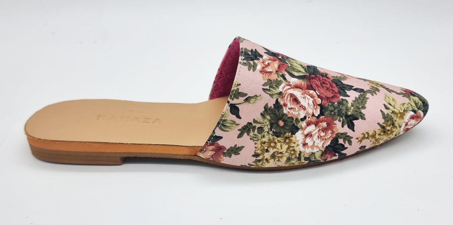 FLORA Flat Mules – Stylish & Comfortable Women's Slip-On Shoes